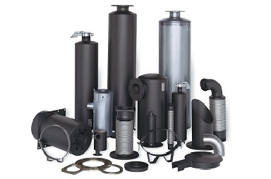 Silenciadores de escape y emisiones