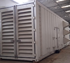 Planta de generación diésel - Contenedor grupo electrógeno 2.0 MW